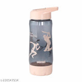 Peach SPACE Oreo sipper water bottle (600ml), kid-friendly sports theme design, leak-proof and BIS/ISI certified