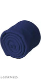Navrudra solid fleece AC blanket, 220 thread count, 3D printed, ideal for air-conditioned rooms (1 x 88x58 inches), made in India