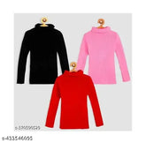 Multicolor wool full sleeve sweater pack for kids: soft, stylish, and warm in self-design patterns, suitable for boys & girls from 0-7 years