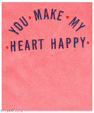 Acrylic round neck red sweatshirt for girls, ideal for cold winter months. Made in India