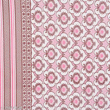 Tan Eleven Pure 100 Cotton, blue floral double king size bedsheet with 2 pillow covers (90x108 inches) - vibrant home furnishing from Ten Eleven