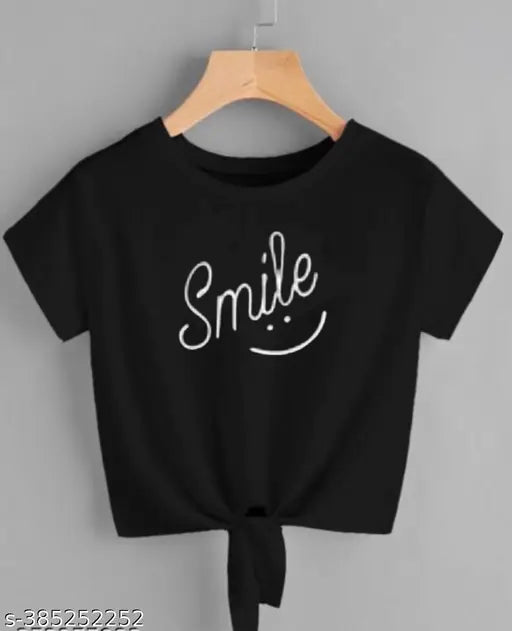 Denim three-quarter sleeve jacket combo with net pattern t-shirt for girls, 11-14 years old, Indian fashion