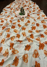 Georgette Leheriya Saree, trending cotton print saree with running blouse, new collection from India