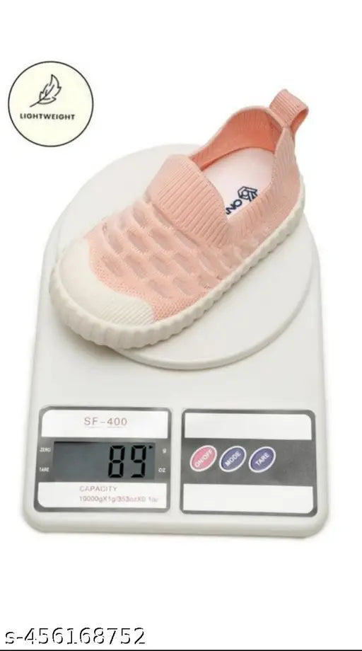 Breathable kids sneakers, solid sole & rubber, lightweight slip-on shoes for toddler boys and girls