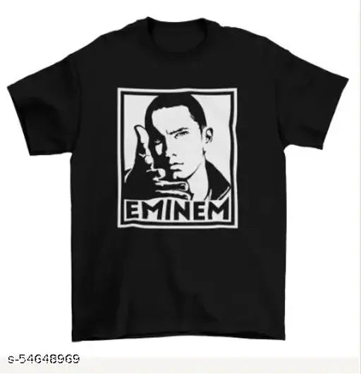 Eminem unisex cotton t-shirt, short sleeves, printed design, size S-XL, bio-washed, 100% combed cotton