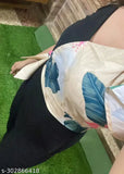 Stylish Lycra jumpsuit with printed net, trendy party wear dress by Kudiyo (India)
