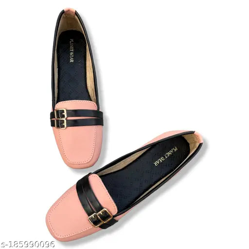 Patent leather formal ballerina flats for women and girls - solid color, slip-on design, available in sizes IND-3, IND-4, IND-7, IND-8 from India