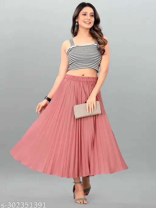 Crepe solids 510 midi women's dress, Indian-made, sizes 24-38