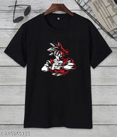 Red Flare Super Saiyan Legendary Warrior Mens Black Short-Sleeve TSHIRT, premium Dragon Ball Z Anime design, features Naruto, Itachi, Sasuke