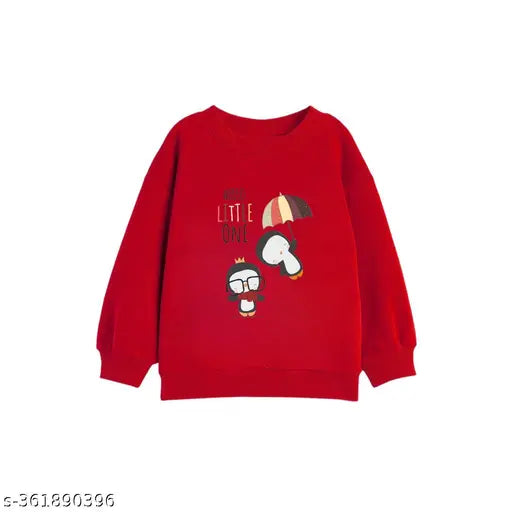 Cotton blend unisex kids sweatshirt with DAMN GUD DG chest print, ideal for ages 1-10 years