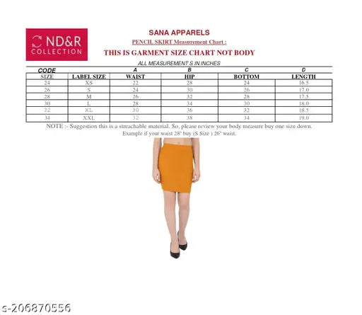 White polyester pencil mini skirt with stretchable fabric and elasticated waistband, ideal for various tops and formal wear