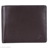 Indian-origin, genuine leather RFID wallet combo set for men with 2 compartments and free size (11cm x 9cm)