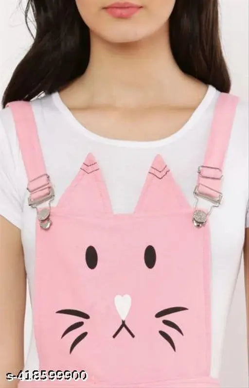 Embellished cotton blend jumpsuits, short sleeves, India-made fashion for women