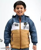 Colorblocked nylon jacket for boys aged 2-9 years, made in India