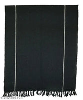 Solid wool Gongadi fabric, free size (120in x 50in), handcrafted from India