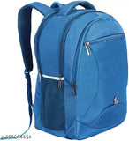 Black polyester unisex laptop backpack with rain cover, fits 13-16 inch laptops, comfortable ventilated padding, hidden anti-theft pocket, perfect for school or travel