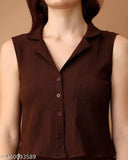 Sleeveless cordset from India, versatile accessory for any outfit