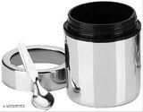 Stainless steel Masala Dabba set - 7 airtight containers for kitchen, pack of 7, Indian origin