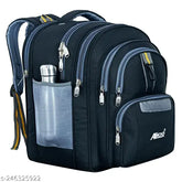 Stylish polyester waterproof school bag, perfect for Class 5th to 10th students. Jumboo Large TORMEC backpack with free size dimensions (29x17x38cm)