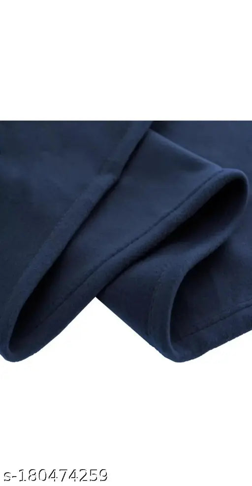 Navrudra solid fleece AC blanket, 220 thread count, 3D printed design, ideal for cool rooms, size 88x58 inches, made in India