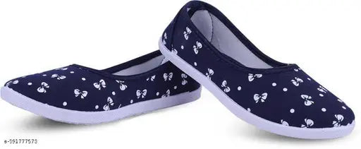 Synthetic printed bellies - VEDAN latest comfortable & fashionable shoes for women & girls (India)