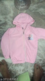 Wool hoodie for girls, classic stylish design with printed pattern, 18-24 months size from India