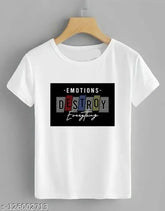 Unique printed polyester t-shirt with eye-catching design, available in S, M, L, XL, XXL, made in India