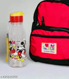 Yellow & Red 500ML Kids Water Bottle - Durable, Leak-proof, BPA-free, Eco-friendly bottle perfect for students' hydration