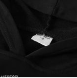 Olive cotton sweatshirt for kids (10-16 years), printed with huddie design