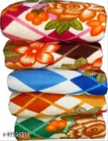 Fleece fleece blankets set, free size printed, 150 thread count, India-origin