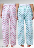 Cotton maxi pyjamas, vibrant colors, breathable fabric for summer comfort
