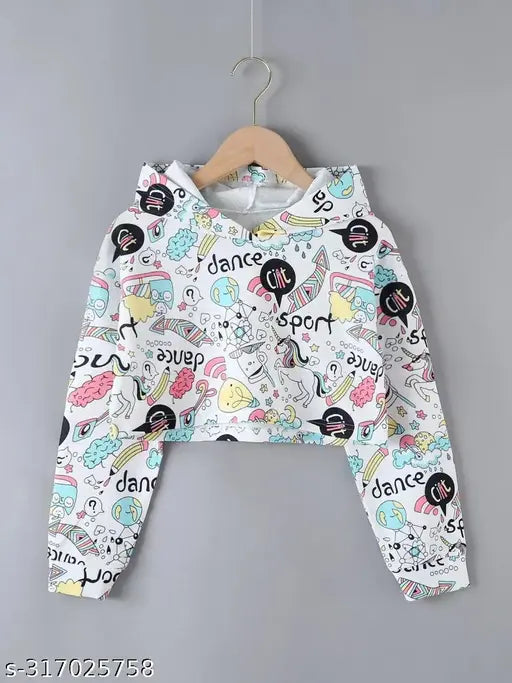 Multicolor cotton lycra blend crop top for girls, pack of 1, size range from 4-16 years old on display rack