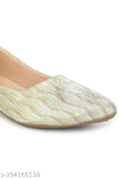 Synthetic Moonwalk Bellies for Women - Fashionable Ballerinas with closed back, dazzle nightouts