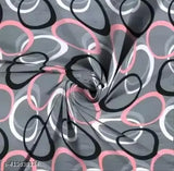 Grey & Black geometric printed super soft cotton fitted double bedsheet with 2 matching pillow covers - ideal for summer, elevate your bedroom decor