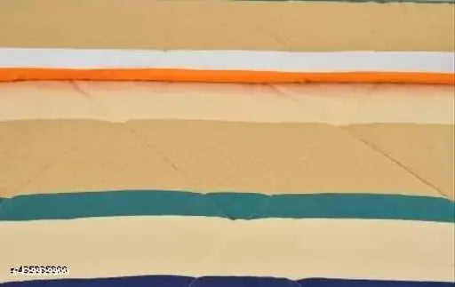 Vibrant cartoon geometric printed glace cotton blanket, 60x90 inches for kids & adults, Indian origin