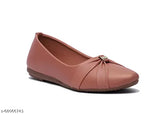 Synthetic peach ballerinas, comfortable belly suits for women trendy fashion (IND-4, IND-5, IND-6)