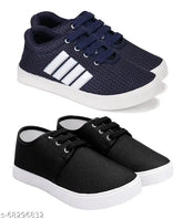 Multicolor Canvas PVC sports running shoes for boys, exclusive collection by Camfoot