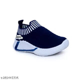 Stylish navyblue textured canvas casual shoes for boys and girls, durable, breathable, and comfortable with cushioned sole, suitable for daily use or parties. Easy to wash and available in multiple sizes including 18-21 Months to 4.5-5 Years. Indian origin