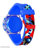 Spiderman designer digital watch for kids, women, featuring vibrant graphics on a free-size band from India
