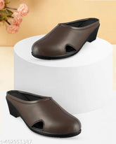 Synthetic leather Indian formal bellies, open back boat shoes in sizes IND-3, IND-4, IND-5, IND-7, IND-8