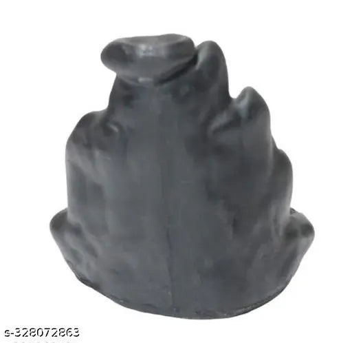 Handcrafted polyresin Adiyogi Shiva statue with 11 smoke backflow incense cones, Indian decorative showpiece for spiritual home