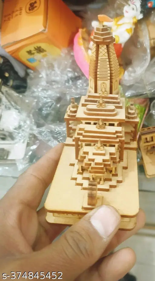 Indian 3D model Ram Janmbhoomi Ayodhya temple souvenir by Arika Enterprises, ideal for home or office decor