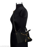 Faux leather striped shoulder bag, 4 compartments, plaid design, small crossbody bag for women, India-origin fashion accessory