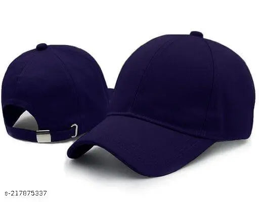 Solid color cotton baseball cap set with gloves, ideal for men and women, Made in India