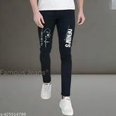 Black cotton blend jeans, stylish and essential for every wardrobe - versatile fit, flattering on any body type