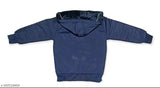 Polyester, solid pattern boy jacket for kids (4-5 years). Indian-made, warm & comfortable children's winter/bomber jacket