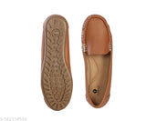 Synthetic leather slip-on loafers, Yepplo Women's Comfortable Bellies for contemporary style and day-long comfort