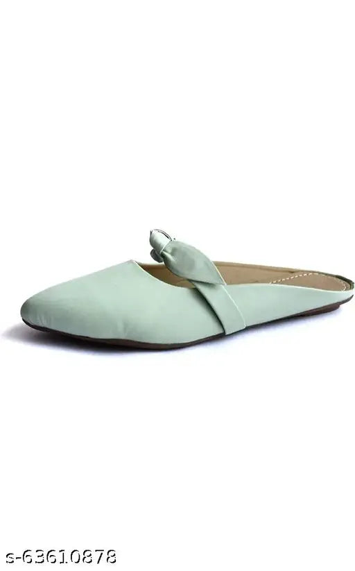 Synthetic pink open bellies for women - stylish slip-on shoes for casual and formal wear, made in India