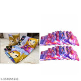 Polycotton kids comforter set of 12 pieces, single size, Indian-made ladies handkerchiefs