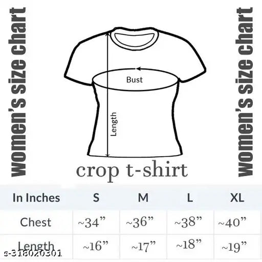 Stylish printed cotton crop top for women, comfortable fit & short sleeves, India-made